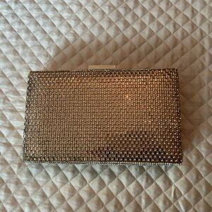 D’margeaux Metallic Evening Bag